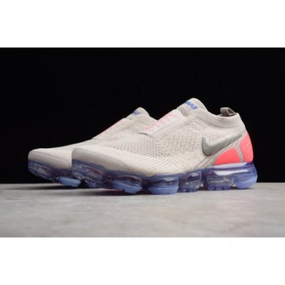 Nike Air Vapormax Flyknit Moc 2 Moon Particle/Sola Gri / Mercan Koşu Ayakkabısı Türkiye - SOIMKDN1